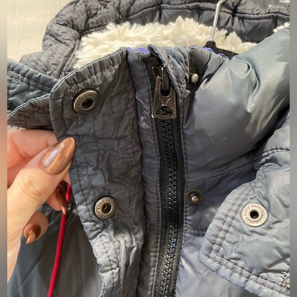 American Eagle grey puffer coat - Picture 2 of 16